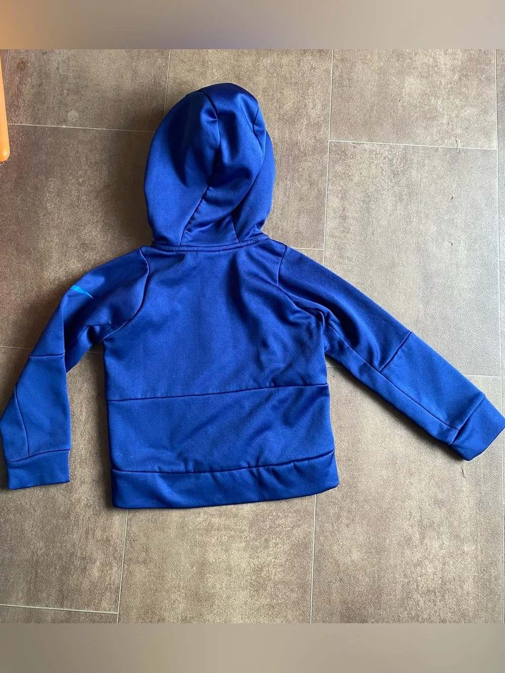 Nike Kids Royal Blue Dri-FIT Full-Zip Hoodie